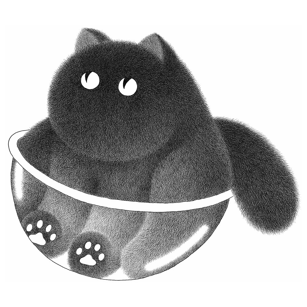 Kitty in the bowl/그릇속 고양이 